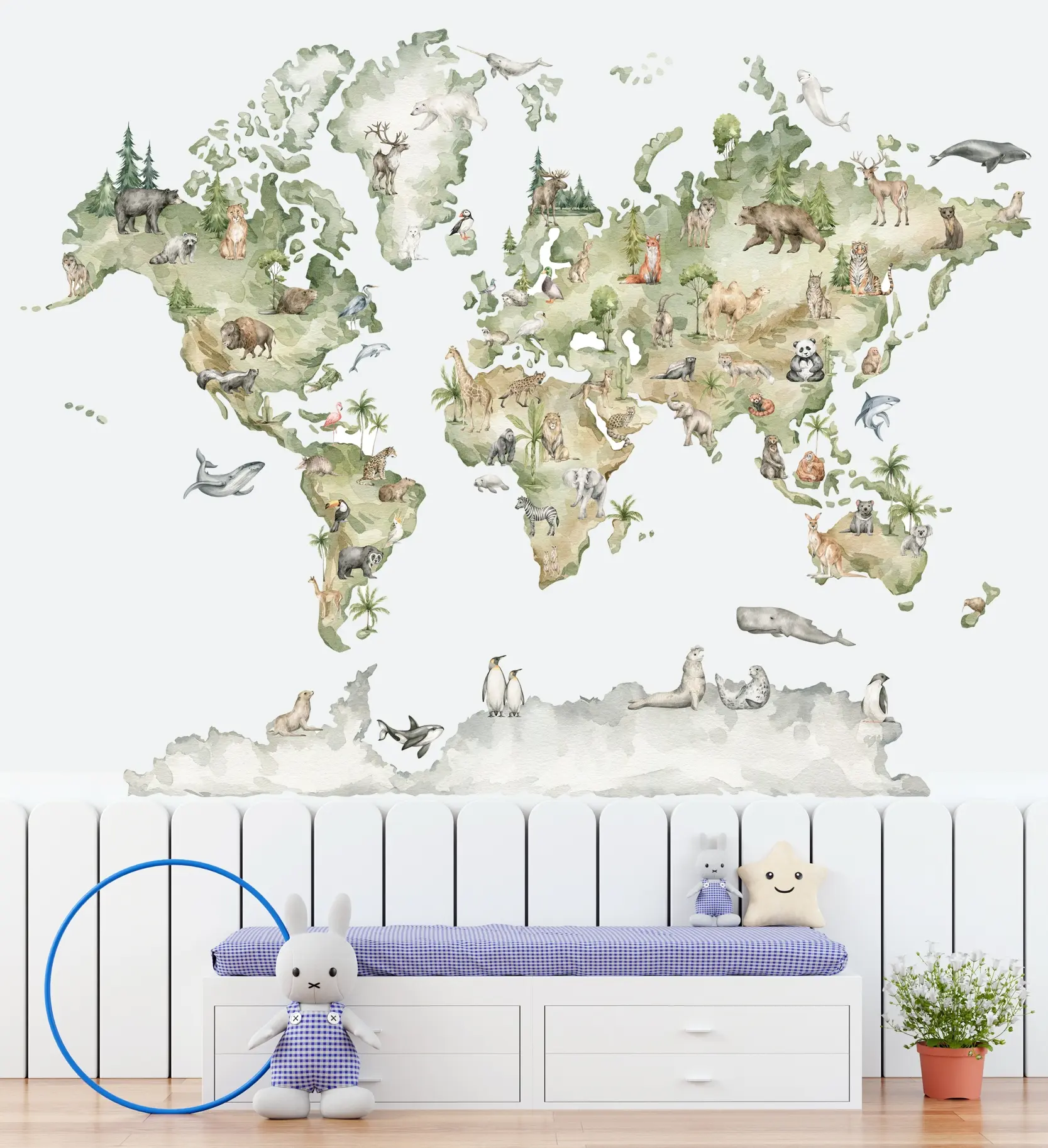 Maps - Wall Decals | World maps and more | Namly Design