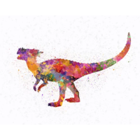 Poster - Parasaurolophus